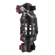 kolenní ortézy BIONIC-10 CARBON, ALPINESTARS (černá/červená, levé koleno) kolenní ortézy BIONIC-10 CARBON, ALPINESTARS (černá/červená, levé koleno)