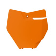 čelní číslová tabulka KTM, RTECH (oranžová)