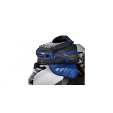 tankbag na motocykl M30R, OXFORD (černý/modrý, s magnetickou základnou, objem 30 l)