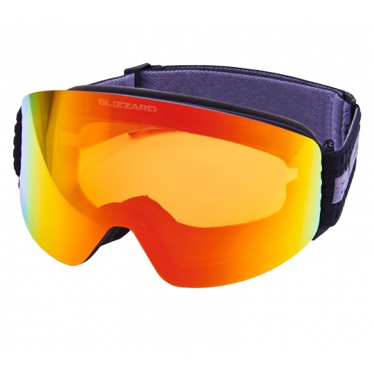 lyžařské brýle BLIZZARD Ski Gog. 932 MDAZWO, black , orange2, red REVO SONAR