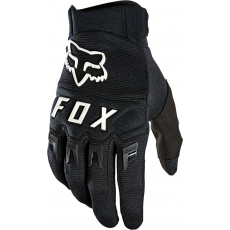 Pánské rukavice Fox Dirtpaw Glove - Black Black/White Pánské rukavice Fox Dirtpaw Glove - Black Black/White