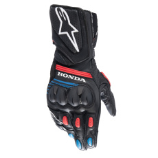 rukavice SP-8 HONDA kolekce, ALPINESTARS (černé/červené/modré) 2024