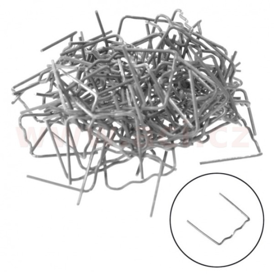 sponky na svařování plastu typ vlna 0.8mm, 100 ks