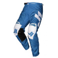 Moto kalhoty JUST1 J-FORCE TERRA modro/bílé