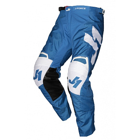 Moto kalhoty JUST1 J-FORCE TERRA modro/bílé Moto kalhoty JUST1 J-FORCE TERRA modro/bílé