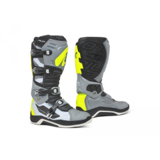 Moto boty FORMA PILOT šedo/bílo/neonově žluté Moto boty FORMA PILOT šedo/bílo/neonově žluté