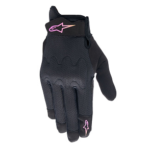 rukavice STELLA STATED AIR, ALPINESTARS, dámské (černá/gradient) rukavice STELLA STATED AIR, ALPINESTARS, dámské (černá/gradient)