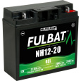 baterie 12V, NH12-20 GEL, 20Ah, 250A, bezúdržbová GEL technologie 186x82x171 FULBAT (aktivovaná ve výrobě)