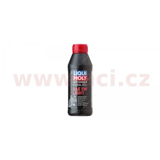 LIQUI MOLY Motorbike Fork Oil 5w Light - olej do tlumičů pro motocykly - lehký 500 ml