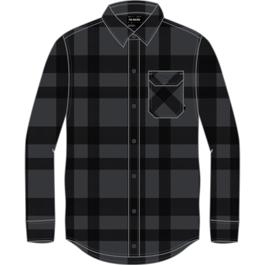 Pánská košile Fox Voyd 2.0 Flannel Black 
