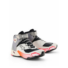 boty STELLA CR-X DRYSTAR, ALPINESTARS, dámské (bílá/světle šedá/černá/růžová fluo) 2026 boty STELLA CR-X DRYSTAR, ALPINESTARS, dámské (bílá/světle šedá/černá/růžová fluo) 2026