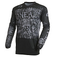 O´Neal dres ELEMENT RANCID černá/šedá