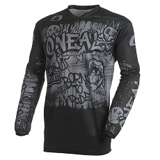 O´Neal dres ELEMENT RANCID černá/šedá