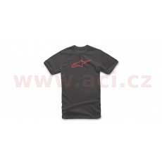 triko AGELESS CLASSIC TEE krátký rukáv, ALPINESTARS (černá/červená) triko AGELESS CLASSIC TEE krátký rukáv, ALPINESTARS (černá/červená)