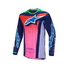 dres SUPERTECH limitovaná edice RECORDS, ALPINESTARS (šedá/multicolor) 2026 dres SUPERTECH limitovaná edice RECORDS, ALPINESTARS (šedá/multicolor) 2026