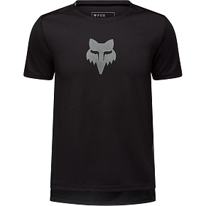 Dětský cyklo dres Fox Yth Ranger Ss Jersey Fox Head Black * Velikost: YXL Dětský cyklo dres Fox Yth Ranger Ss Jersey Fox Head Black * Velikost: YXL