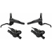 brzda kotoučová SHIMANO MT501 černá p+z (750+1500 mm) komplet bez kotoučů, čer.hadice (zadní J-kit)