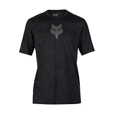 Pánský cyklo dres Fox Ranger Tru Dri Ss Jersey  Black