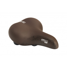 KELLYS Sedlo KLS CITYRIDE 017 GEL, brown KELLYS Sedlo KLS CITYRIDE 017 GEL, brown