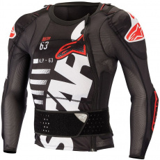 chránič těla SEQUENCE PROTECTION, dlouhý rukáv, ALPINESTARS (černá/bílá/červená) 2024