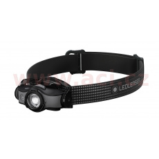 LED LENSER MH5 - outdoorová dobíjecí čelovka černo-šedá, dosvit 180 m, záruka 7 let LED LENSER MH5 - outdoorová dobíjecí čelovka černo-šedá, dosvit 180 m, záruka 7 let