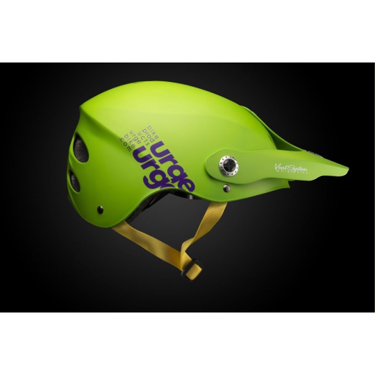 URGE All-In helma Green Purple - zelená