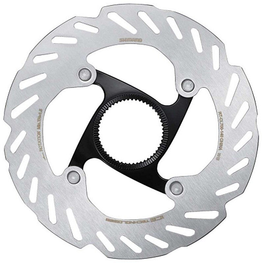 brzdový kotouč SHIMANO RT-CL700 140mm Center lock, Ice technologies matice s externím ozubením, box brzdový kotouč SHIMANO RT-CL700 140mm Center lock, Ice technologies matice s externím ozubením, box