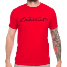 Alpinestars tričko WORDMARK Red - červené