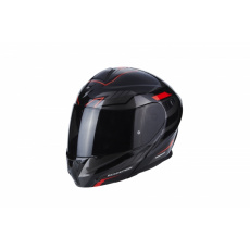 Moto přilba SCORPION EXO-920 SHUTTLE černo/stříbrno/červená Moto přilba SCORPION EXO-920 SHUTTLE černo/stříbrno/červená
