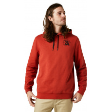 Pánská mikina Fox Going Pro Pullover Fleece Red Clear Pánská mikina Fox Going Pro Pullover Fleece Red Clear