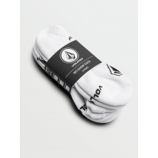 Pánské ponožky Volcom Stones Nshw Sock 3Pk White Pánské ponožky Volcom Stones Nshw Sock 3Pk White