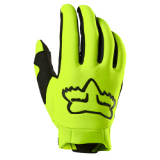 Pánské cyklo rukavice Fox Defend Thermo Off Road Glove Fluo Yellow 