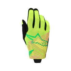 rukavice RADAR PRO, ALPINESTARS (zelená/žlutá fluo/růžová fluo) 2026 rukavice RADAR PRO, ALPINESTARS (zelená/žlutá fluo/růžová fluo) 2026