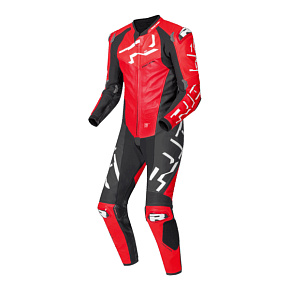 Moto kombinéza RICHA STRADALE GP jednodílná fluo červená