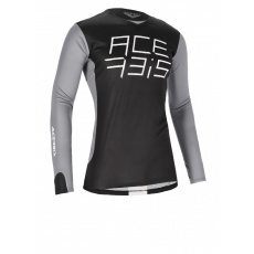 ACERBIS motokros dres MX J-RACEčerná/šedá ACERBIS motokros dres MX J-RACEčerná/šedá