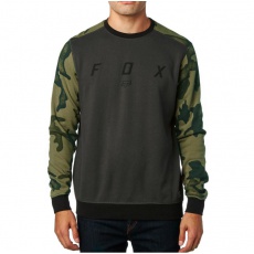 Pánská mikina Fox District Crew Fleece Black Vintage Pánská mikina Fox District Crew Fleece Black Vintage