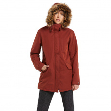 Dámská bunda Volcom ess Is More 5K Parka Brick Dámská bunda Volcom ess Is More 5K Parka Brick