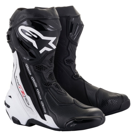 boty SUPERTECH R VENTED, ALPINESTARS (černá/bílá) 2025