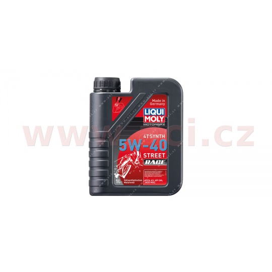 LIQUI MOLY Motorbike 4T Synth 5W40 Race, plně syntetický motorový olej 1 l