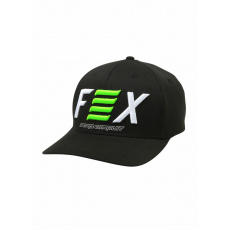 Pánská čepice Fox Fox Pro Circuit Flexfit Hat Black S/M