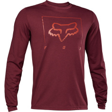 Pánský cyklo dres Fox Ranger Dr Md Ls Jrsy Tred Dark Maroon Pánský cyklo dres Fox Ranger Dr Md Ls Jrsy Tred Dark Maroon