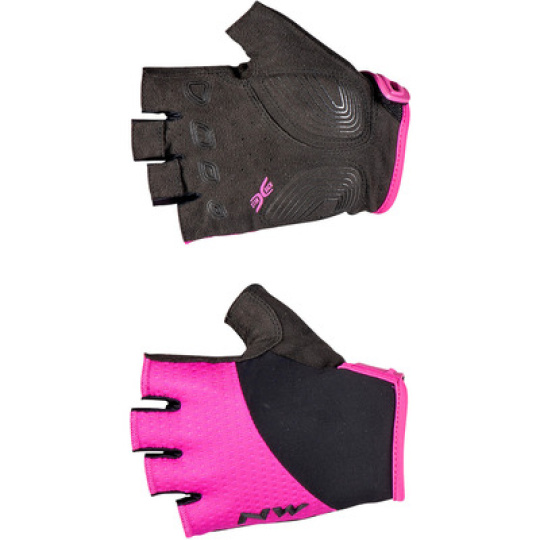 Dámské rukavice Northwave Fast Woman  hort Finger Glove  Fuchsia/Black