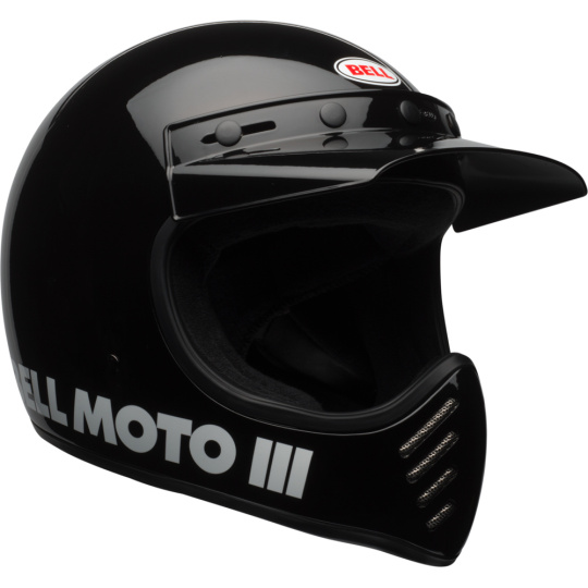 Motocyklová přilba Bell Moto-3 Classic Helmet  Black