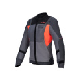 bunda STELLA ST-2 AIR, ALPINESTARS, dámská (šedá/tmavě šedá/korálová fluo) 2025