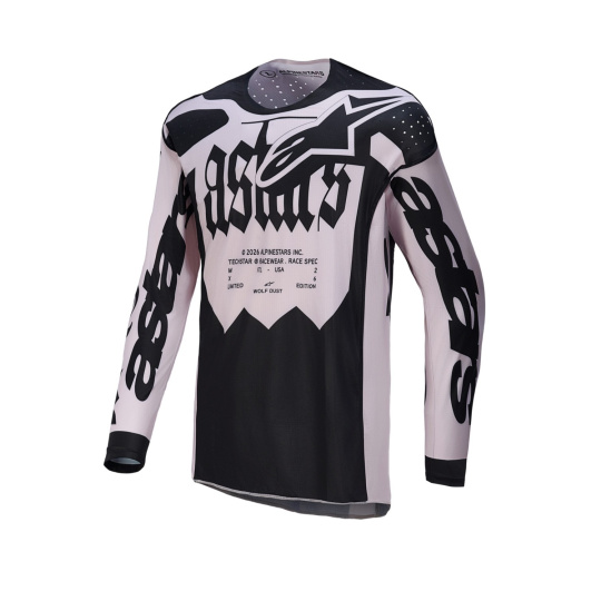 dres TECHSTAR limitovaná edice WOLF DUST, ALPINESTARS (písková/černá) 2026
