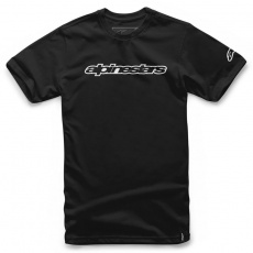 Alpinestars tričko WORDMARK Black - černé