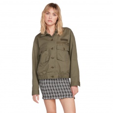 Dámská bunda Volcom Army Whaler Jacket Army Green Combo Dámská bunda Volcom Army Whaler Jacket Army Green Combo