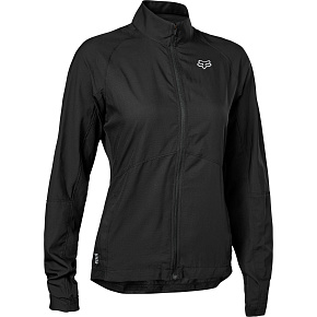 Dámská cyklo bunda Fox W Ranger Wind Jacket Black Dámská cyklo bunda Fox W Ranger Wind Jacket Black