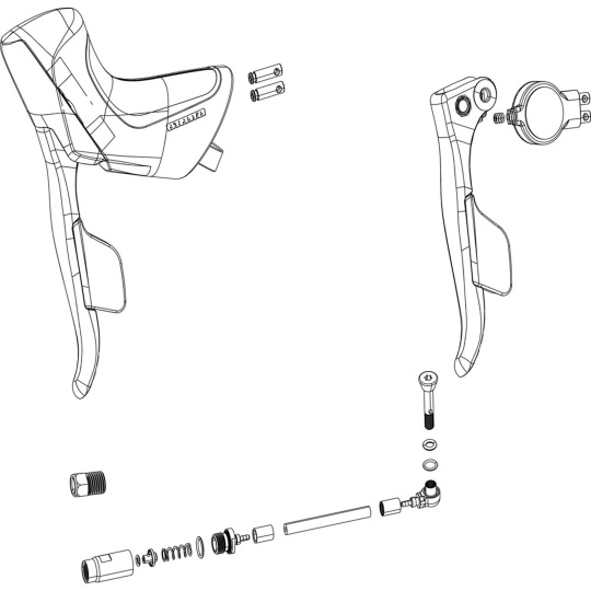 11.7018.078.014 - SRAM ED EXCHANGE KIT FORCE AXS E1 LEFT