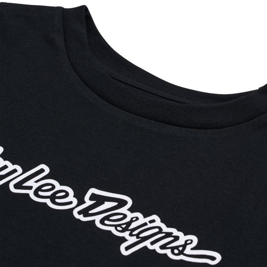 TLD DÁMSKÉ TRIKO S KRÁTKÝM RUKÁVEM SIGNATURE BLACK (75391702)